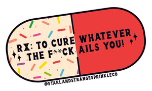 RX: To Cure Sticker