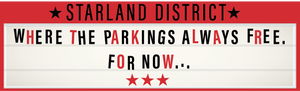 Starland District Bumper Sticker